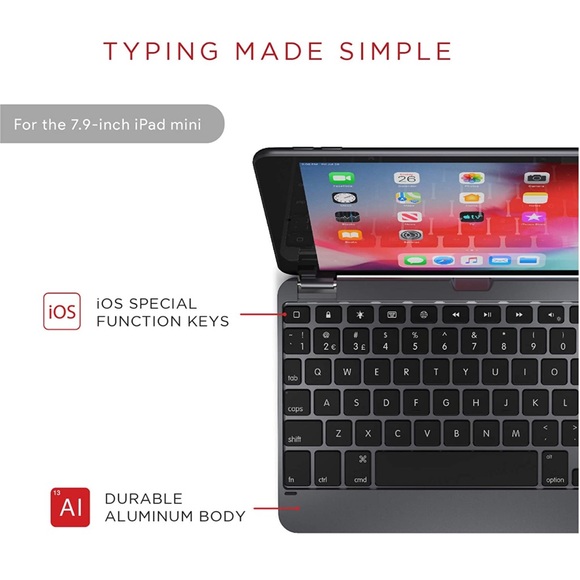 Brydge 7.9 Keyboard Compatible with iPad Mini 4th and 5th Generation New in Box - Picture 4 of 11
